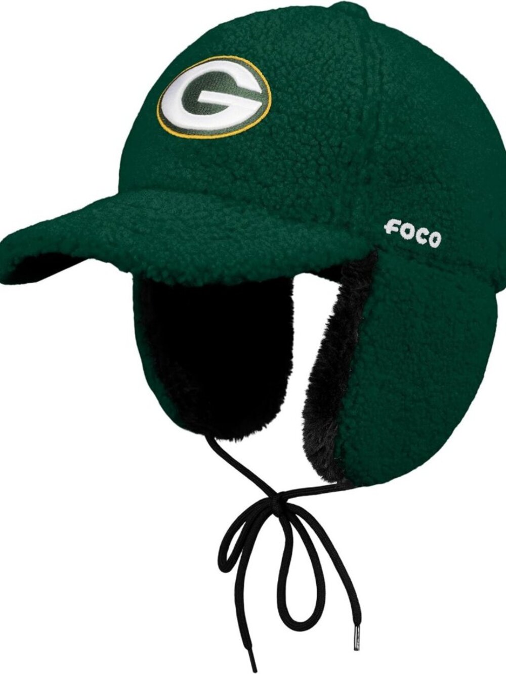 Cozy NFL Team Logo Sherpa Trapper Hat | Unisex Novelty Winter Cap